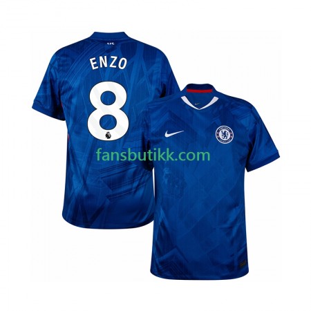 Fotballdrakt Chelsea Enzo Fernandez 8 Hjemmetrøye 2025-2026 Kortermet